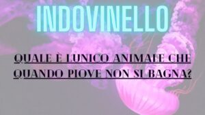 Indovinello del giorno, se lo riuscite a risolvere siete davvero abili: qual è l’unico animale che non si bagna sotto la pioggia