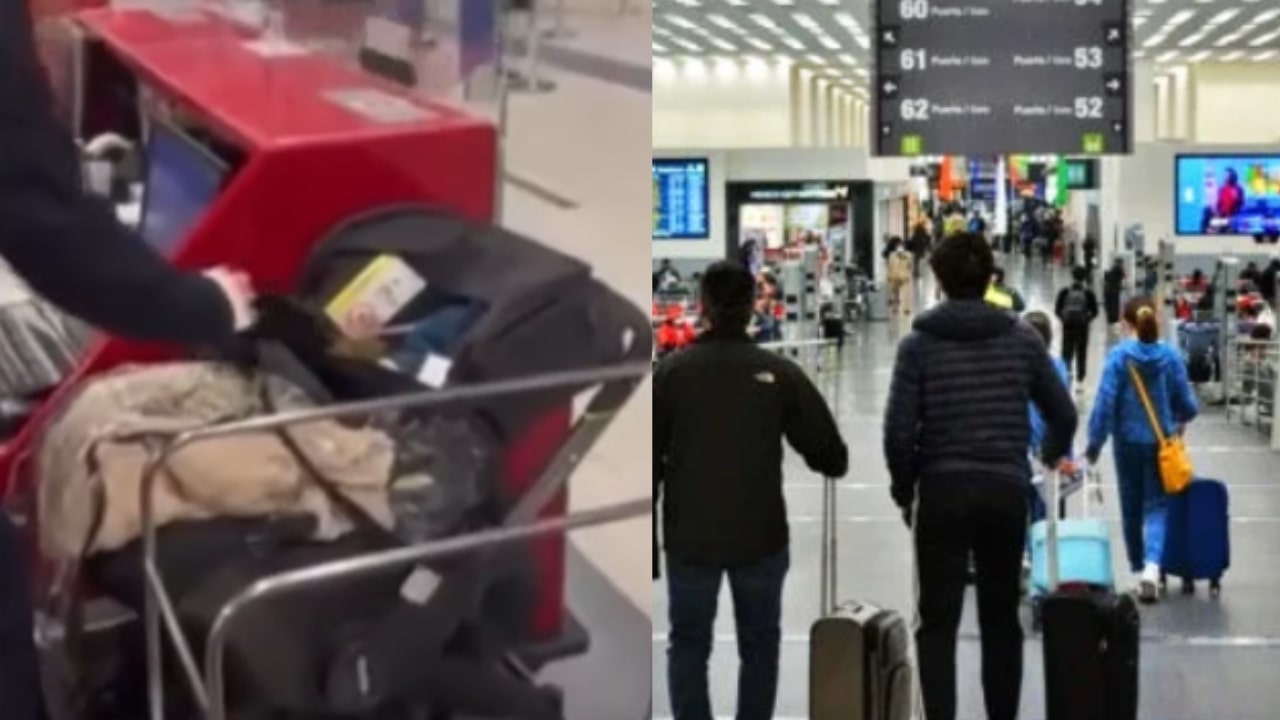 Neonato abbandonato in aeroporto