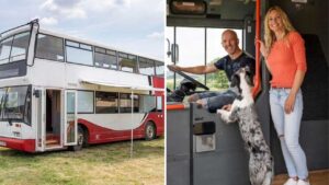 Coppia trasforma un autobus in una splendida casa