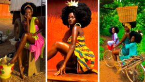 Miss Ghana, la reginetta di bellezza che ha abbandonato i suoi lussi per lavorare nel suo villaggio