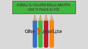 Test psicologico: il colore della matita che ti piace di più svela dei tratti della tua personalità