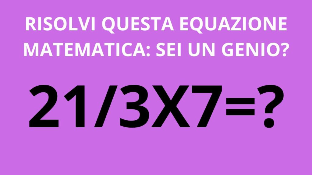 MATEMATICA