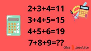 Solo un vero genio riesce a risolvere l’equazione matematica in meno di 1 minuto