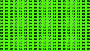 Sfida visiva: trova il numero 18 tra i vari 10 in soli 15 secondi